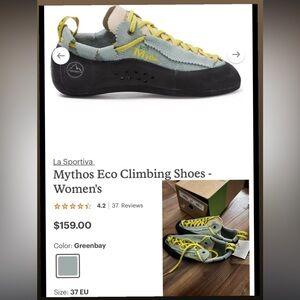 La Sportiva
Mythos Eco Climbing Shoes - Women's